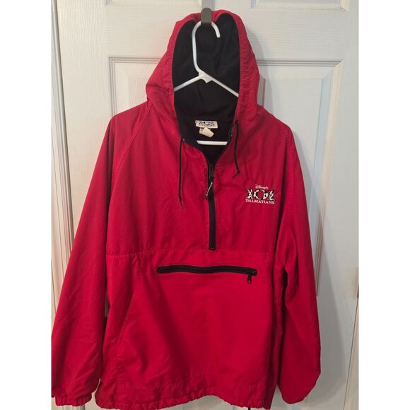 Vintage Disney 101 Dalmatians Movie Jacket Red USA 90s Size Large - Picture 1 of 10